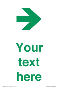 Custom Safe Condition inverse: Green right arrow